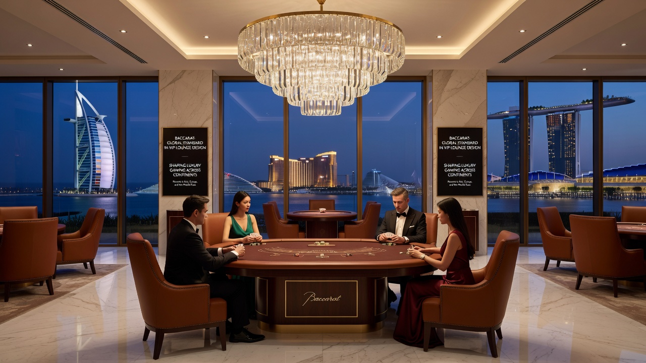 Modern VIP baccarat salon interior showing European-style elegance with private tables and secure access in a Monte Carlo resort